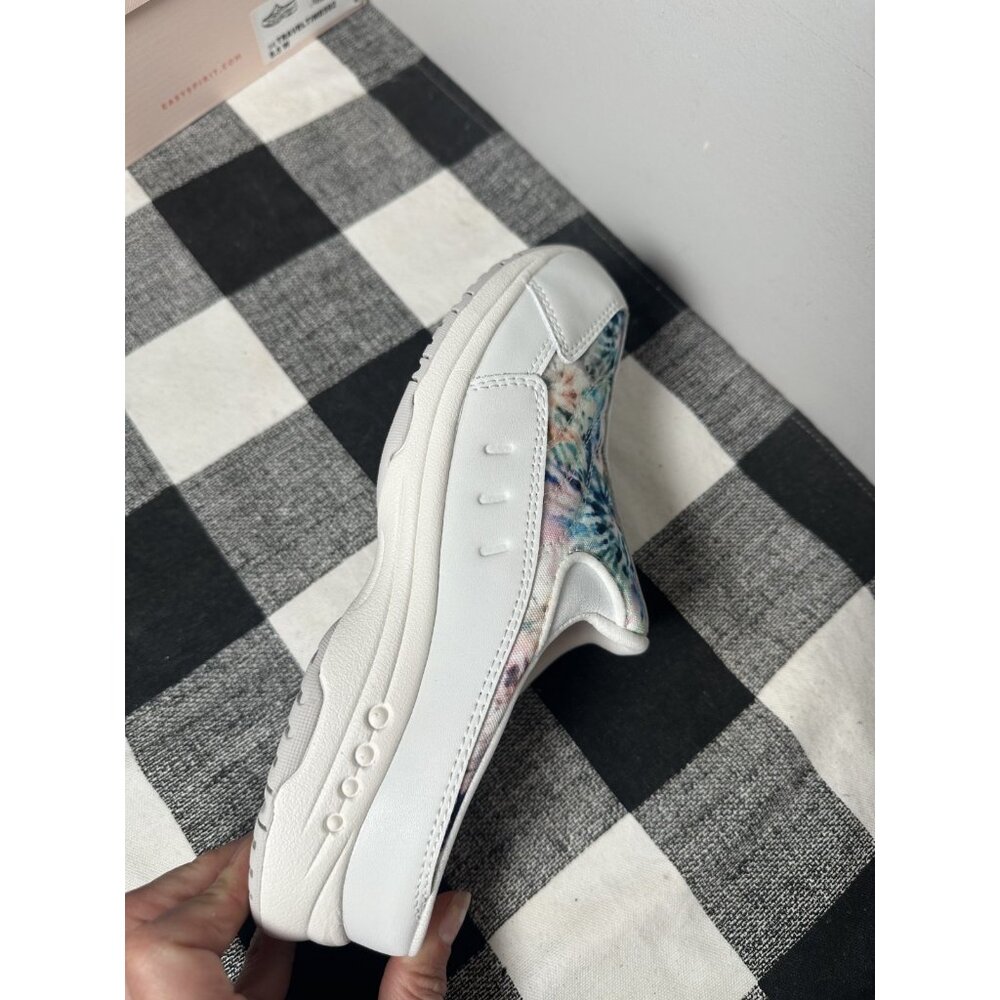 Womens Easy Spirit Traveltime Slip On Mule Clog Sneaker Shoes Size 8.5 W White - Picture 15 of 16